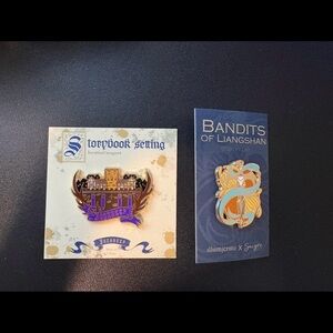 Illumicrate The Water Outlaws enamel pins